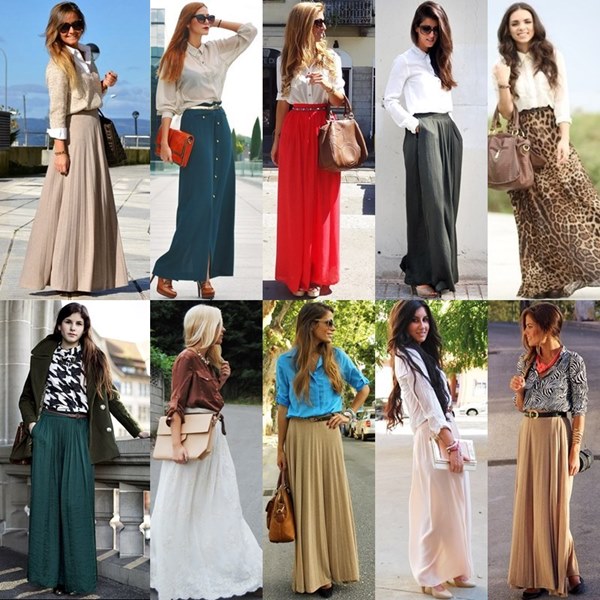 How to Wear a Maxi Skirt: 5  Ideas | Style Wile