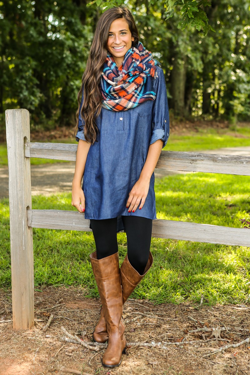  Shirt Dress To Wear With Leggings