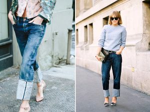 Wide Cuff Jeans