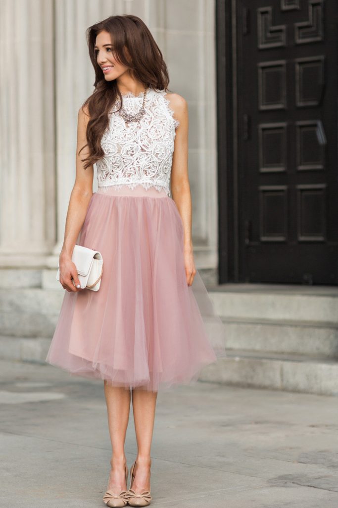 How to Wear Tulle Skirt