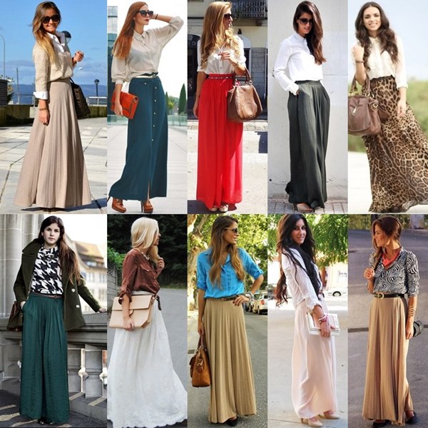How To Wear A Maxi Skirt Stylewile