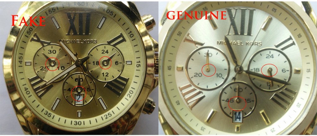 to Spot a Fake Michael Kors Watch 