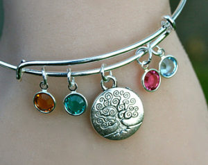 Birthstone Charm Bracelet