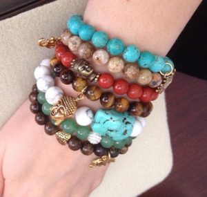 Stacked Beaded Bracelets