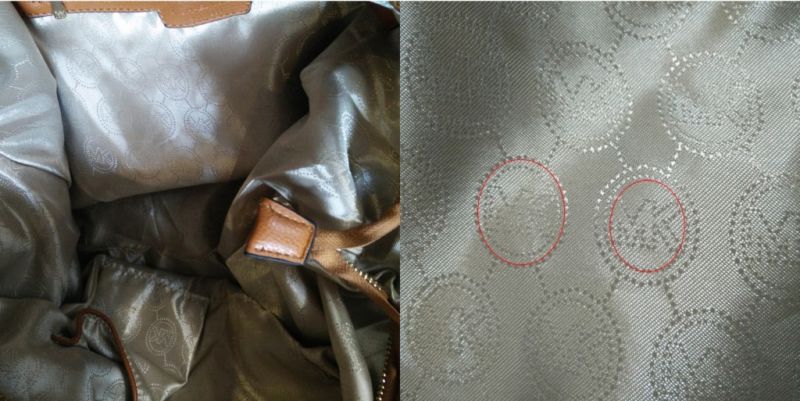 michael kors bag inside lining