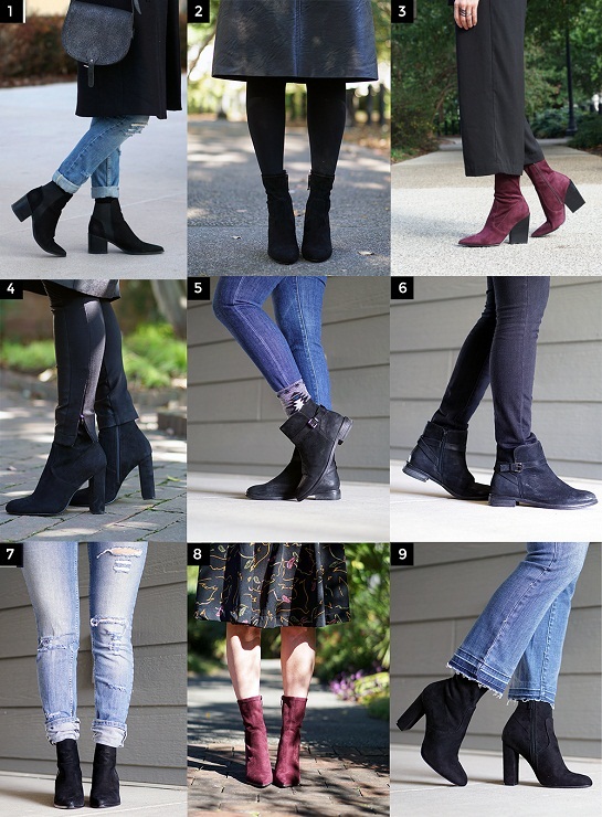 How to Wear Ankle Boots with Jeans, Skirts and Dresses ...