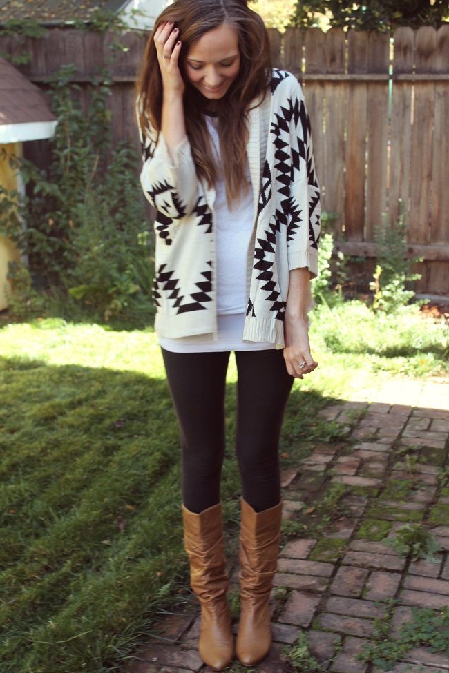 Leggings with Boots