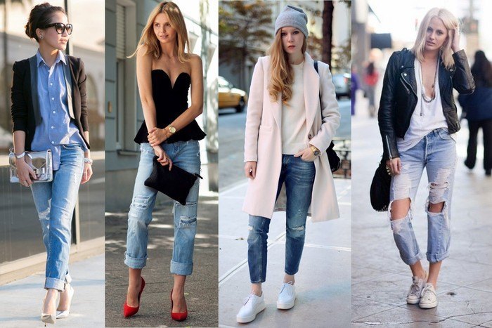 How To Wear Boyfriend Jeans Outfits Stylewile
