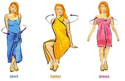 How to Tie a Sarong