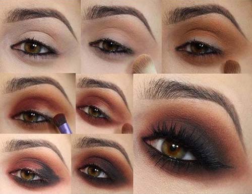 How To Do Brown Smokey Eye Makeup Stylewile