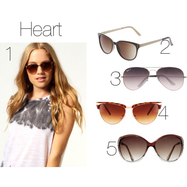 5 Types of Sunglasses for a Heart-shaped Face | StyleWile