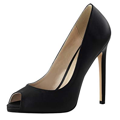 Peep toe Stilettos Types of Women’s Heel