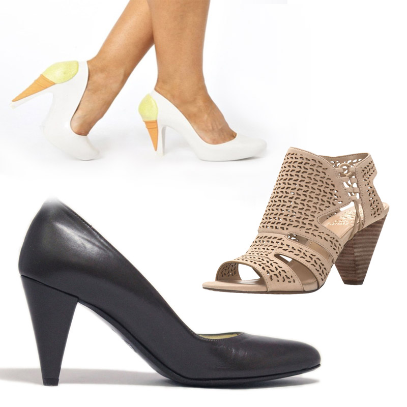 Types of Cone Heels