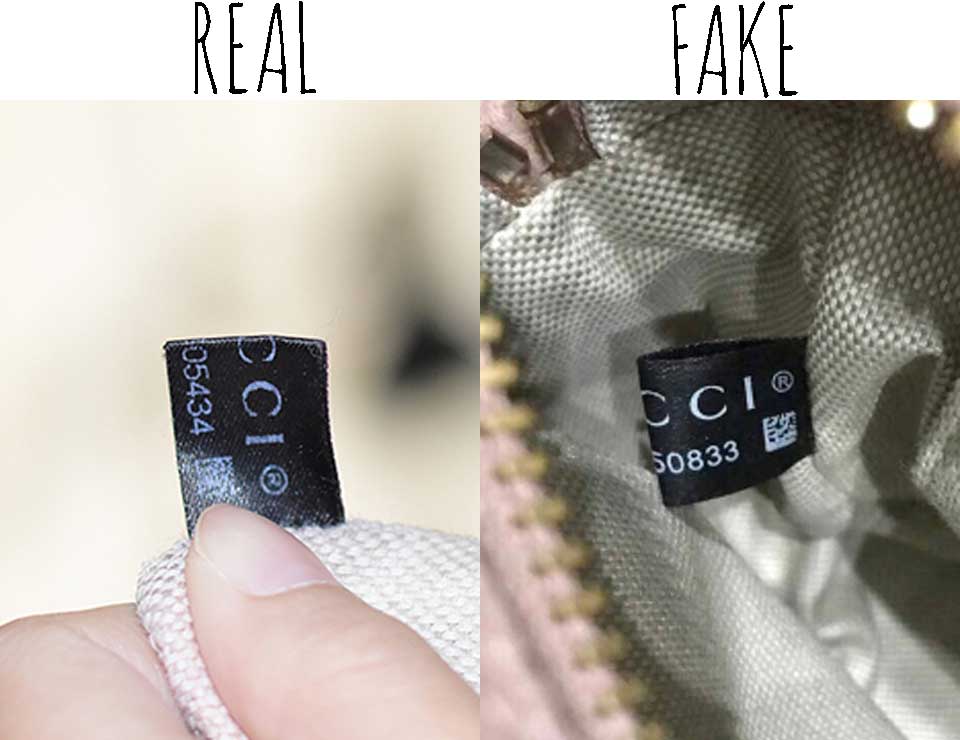 Real vs Fake Gucci Bags