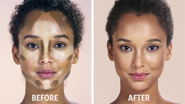 How to Contour and Highlight an Oval Face