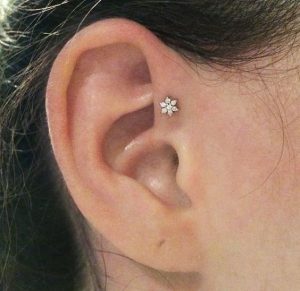 Forward Helix Piercing