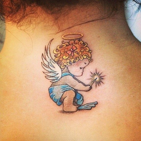 Beautiful Cherub Tattoo Designs for You StyleWile