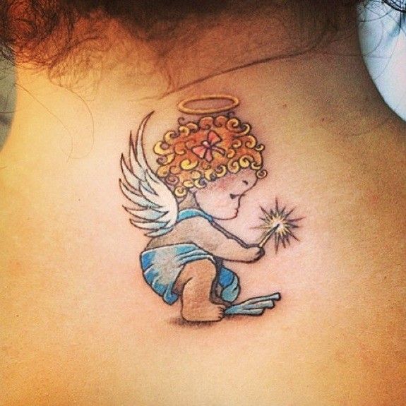 What does a cherub tattoo mean  neartattoos