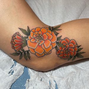 49 Beautiful Marigold Flower Tattoo Ideas For Flower Lovers  Tattoo Twist