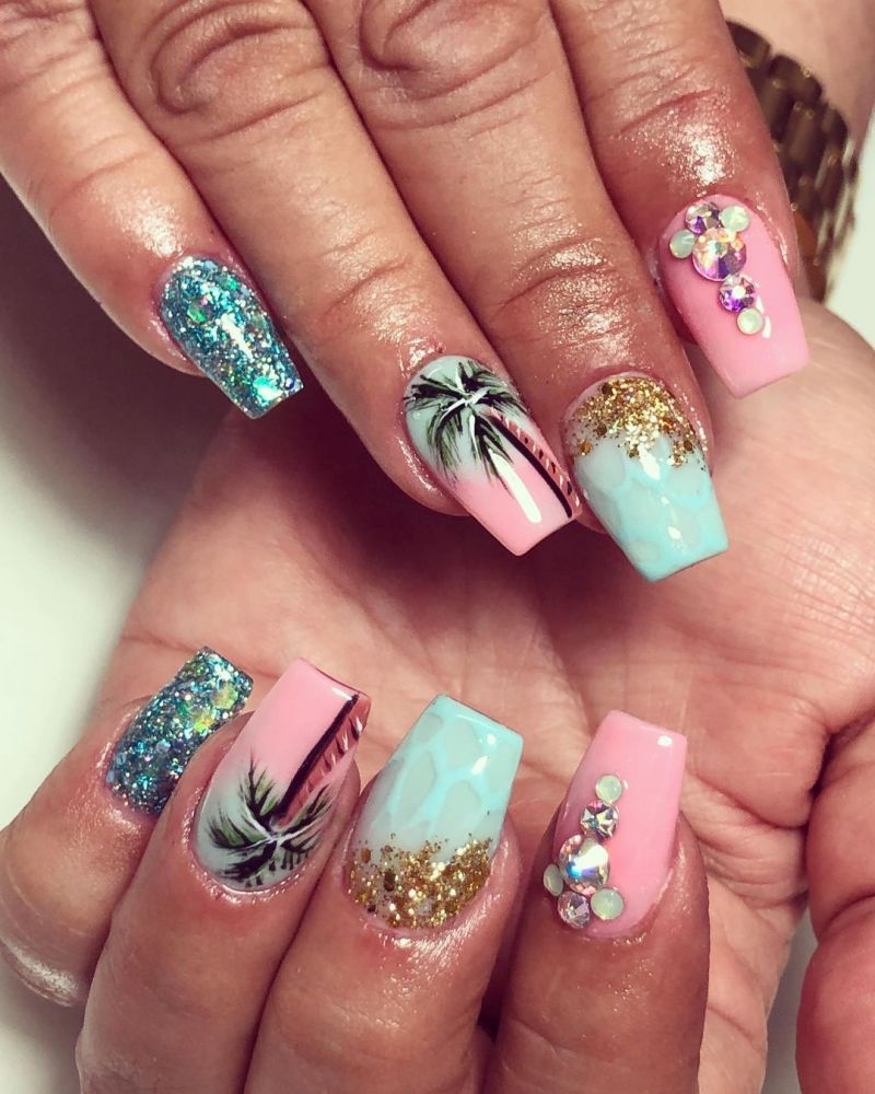 Cute Beach Nail Design Ideas | StyleWile